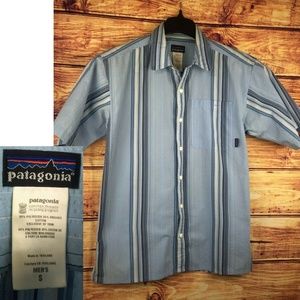 Patagonia Men S Short Sleeve Button Shirt SZ S